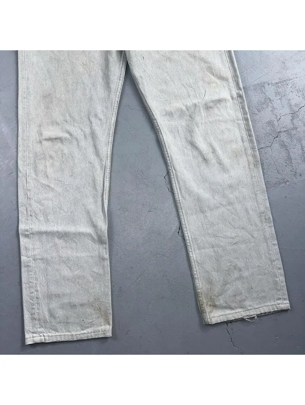 Levis 501 Vintage 90s Y2K XX Straight Leg Jeans Blue Light Wash 34x36 Act 33x31